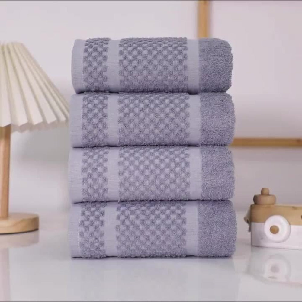 Luxury Towel Set 12 or 24 Piece Hotel Quality Cotton - Highly Absorbent Quick Dry Thick Bath Towels Hand Towels Washcloths | 7 Colors | Hotel Spa Gym Home Bathroom Essentials Gift  - product image 11