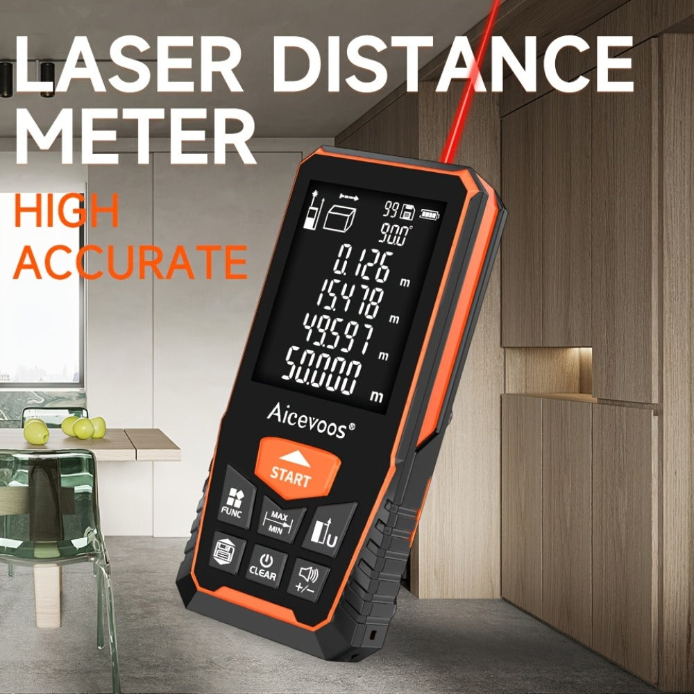Digital Laser Rangefinder 50M 70M 100M 120M Laser Distance Meter Tape Measure Range Finder for Construction DIY Outdoor Contractor Gift - product image 6