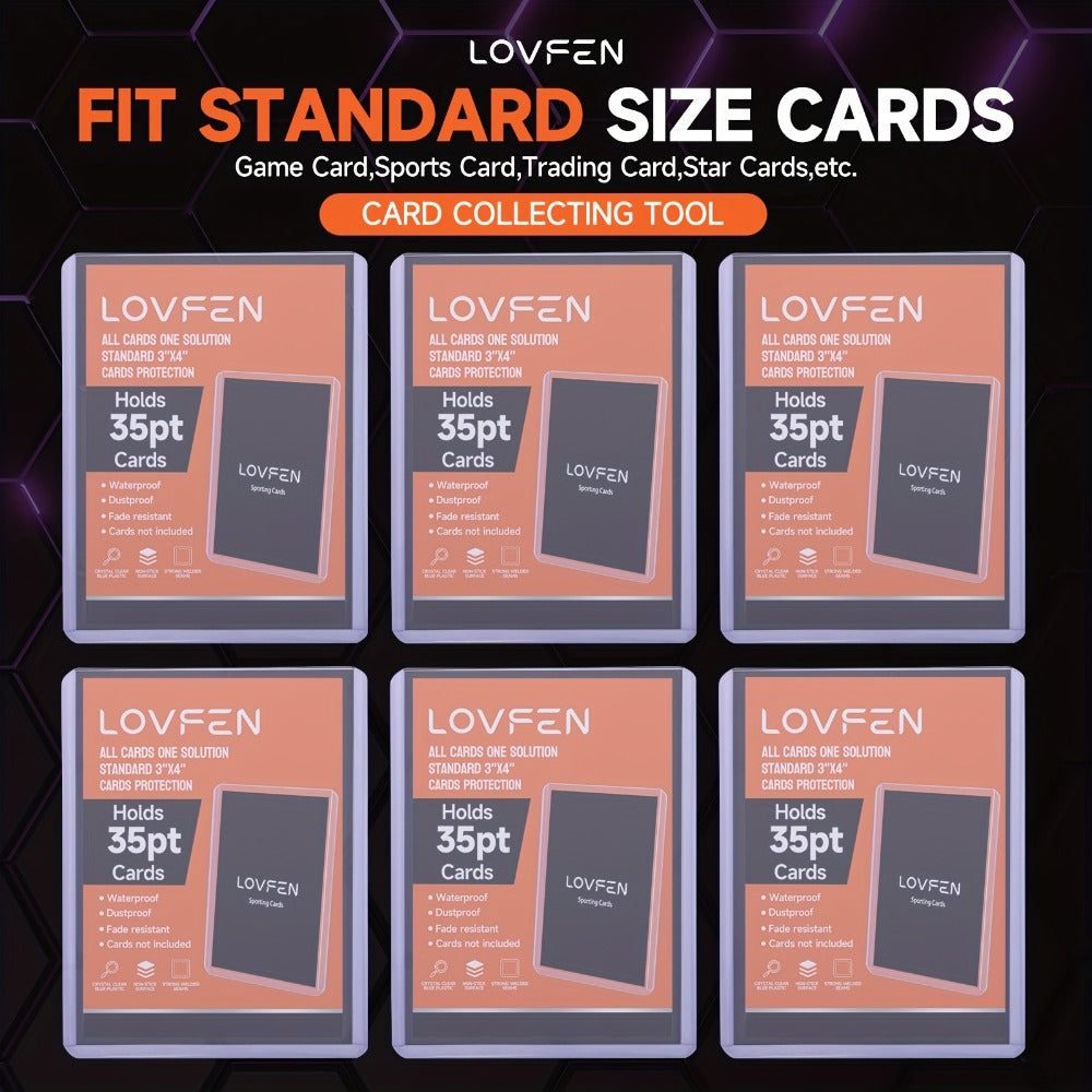3"x4" Hard Plastic Baseball Card Protectors, Fits Baseball, Football, Sports & TCG Cards, Bulk Card Storage Bundle – Trading Card Top Loaders 2000ct + 2000 - product image 2