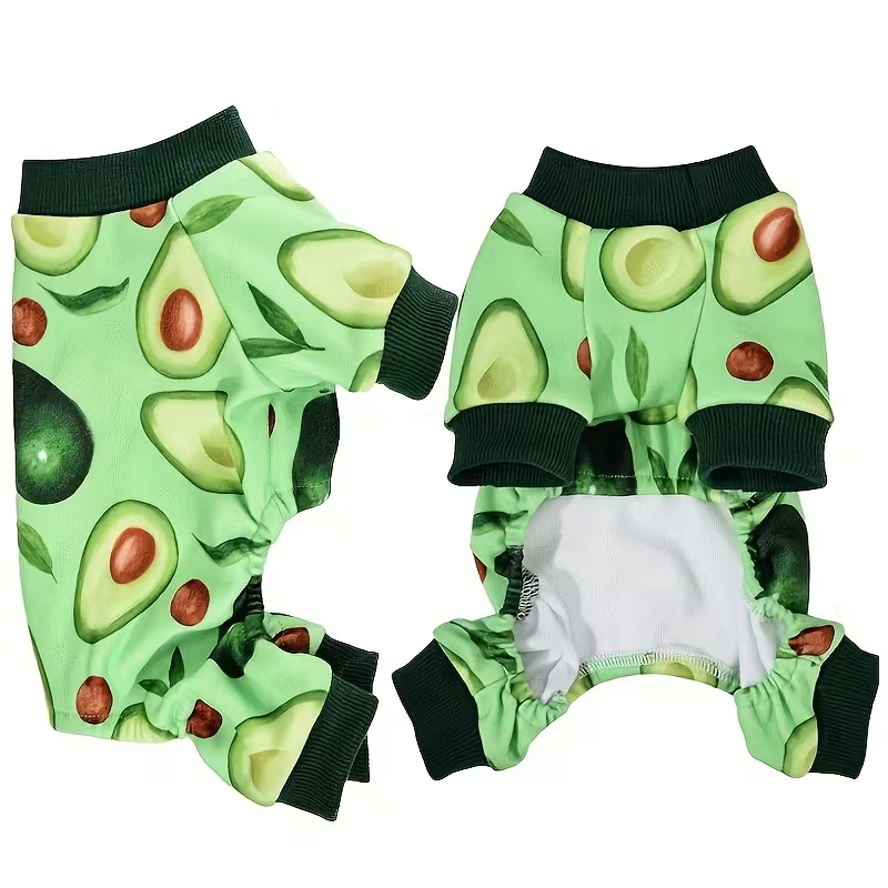 Dog Pajamas Set of 2 | Soft Puppy PJs Jumpsuit for Small Dogs Cats Chihuahua Yorkie, Cute Pet Sleepwear Onesie for Spring Summer, Mixed Colors XS-XXL Pet - product image 4
