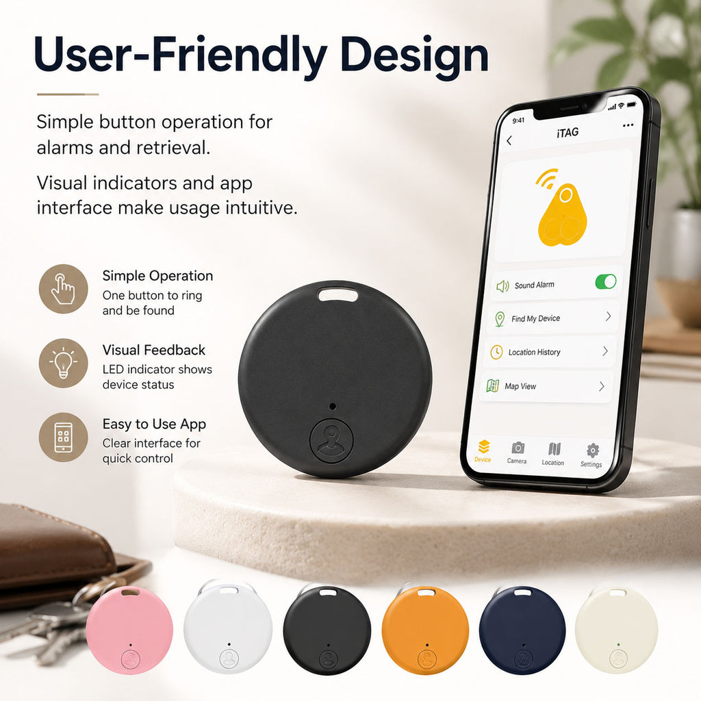 10 pcs Smart Trackers, Mini Key Finders, Wireless Key Locators, Pet Cat and Dog Anti-Loss Alarm Sensors, Smart Device Location Trackers - product image 2