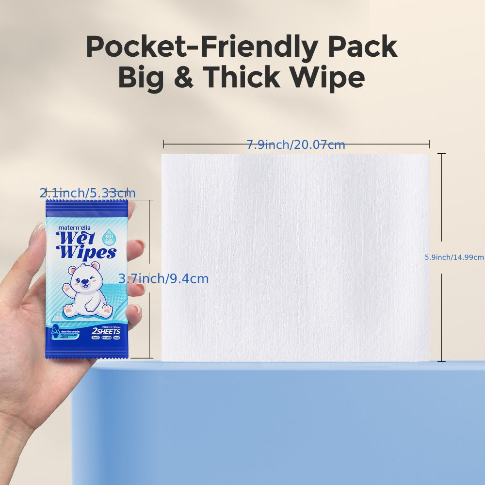 Flushable Wet Wipes with Probiotics – Plant-Based Fibers, Fragrance Free, Sewer Safe, Soft & Thick Disposable Butt Wipes for Adults, Incontinence & Personal Care (1/3/5/6/8/9/15 Pa - product image 24