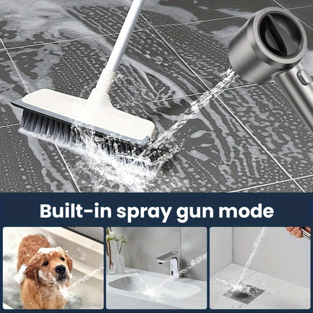 Filtered Handheld Shower Head High Pressure 4 Spray Modes ON/OFF Switch with Hose 5 Filter Elements Pet Shower - product image 11