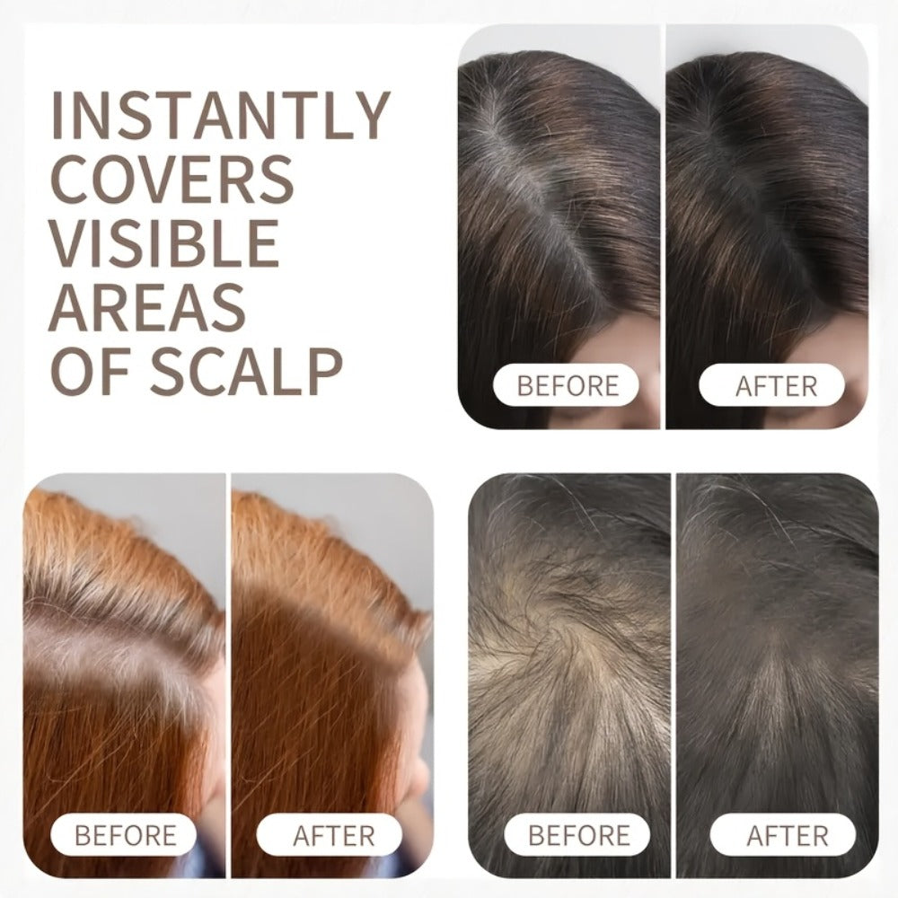 Root Touch Up Hair Powder for Thinning Hair & Gray Roots — Instant Hairline Concealer Shadow Topper, Long-Lasting Resistant Formula, 13 Shades, 2/3pcs Kit for All Hair Types Women  - product image 10