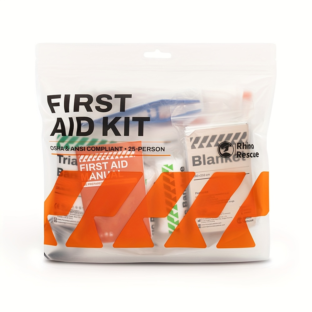 Emergency Replacement Supplies with Bandages, Gauze & Wound Pads, Travel-friendly Refill Set for Home, School & Car, FSA & HSA Eligible | 220-Piece First Aid - product image 4