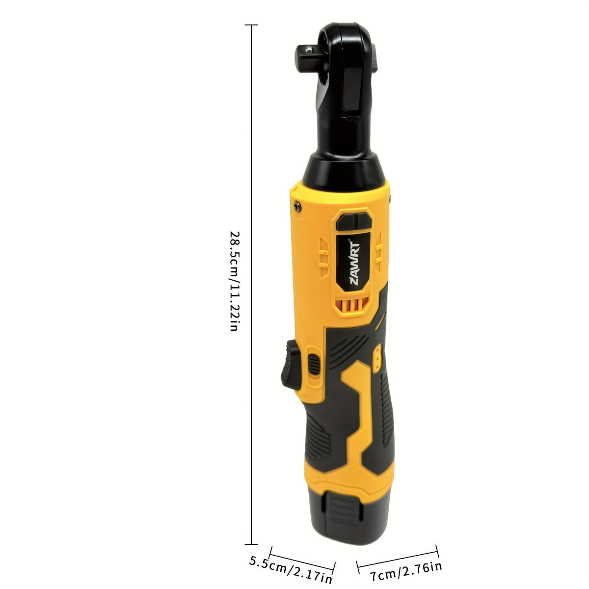 12V Cordless Electric Ratchet Wrench Set, 45Nm High Torque 3/8" Ratchet, Rechargeable High Torque Automotive Repair Angle Frame Installation Tool, Home - product image 4