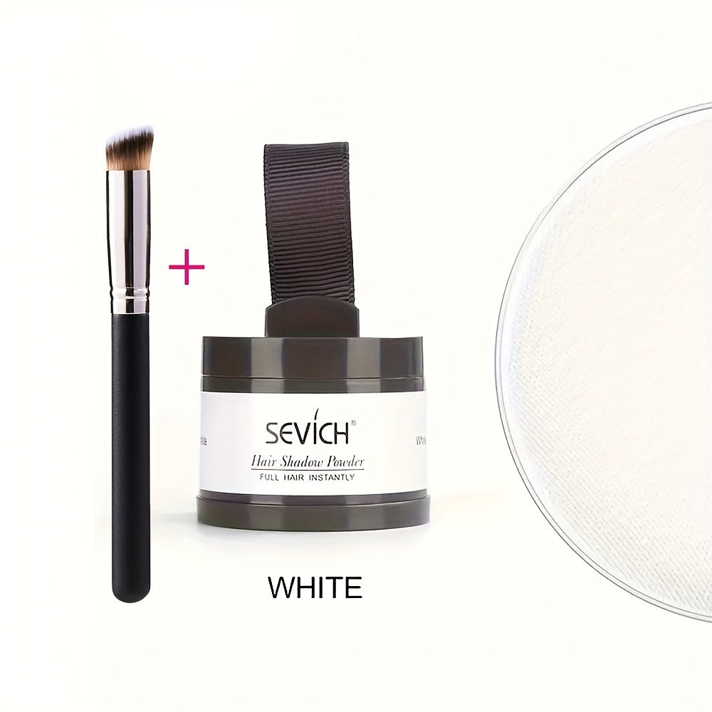 Thinning Hair Root Coverage Powder with Brush — Instant Hairline Concealer Natural Shadow Effect, Voluminous Lift Lightweight Sensitive Scalp Safe Formula, 8 Shades for Men & Women - product image 23