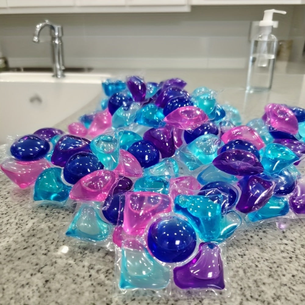 Laundry Pods 5-in-1 Scented Detergent Pods Powerful Stain Remover Long-Lasting Fragrance Each Pod Washes 8-12 Items 12g Per Pod Fabric Cleaner for Home - product image 6