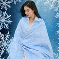 Cooling Blanket for Hot Sleepers – Lightweight Knit Acrylic Throw Blanket, Breathable Air-Cooled Comforter for Summer, Soft Moisture-Wicking Blanket in Throw Twin XL Queen King, Sk - product image 22