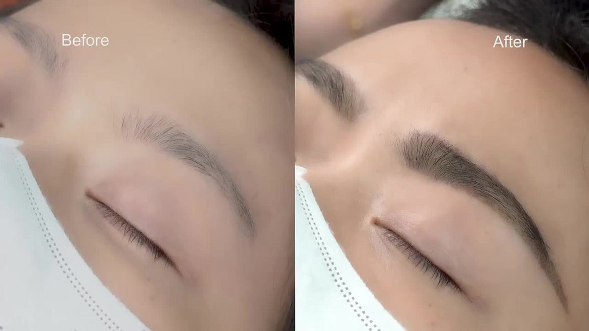 3D Brow Perm & Color Kit 2-in-1 — Sweatproof Long-Lasting Natural Fluffy Eyebrow Makeup with Applicator Brush & Disposable Clips, Beginner Friendly, Black & Brown, All Skin Types - product image 9