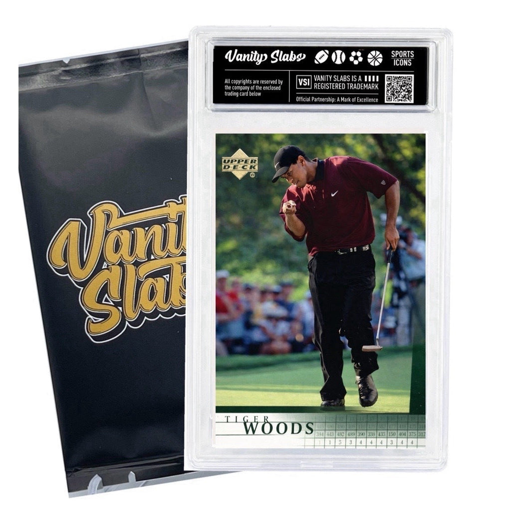 Crystal Clear 35pt Card Case + Free Random Trading Card, Fits Panini Topps Baseball Basketball, Collector Gift for Kids & Hobbyists – Trading Card Display Slab - product image 2