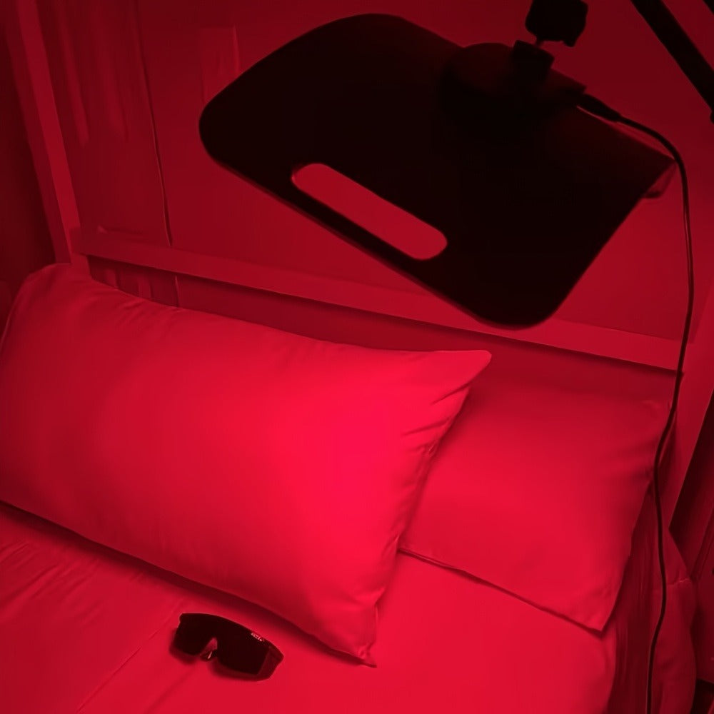 Red Light Therapy Lamp 660nm & 850nm Near Infrared Light Therapy Device with Stand LED Panel for Face Body Skin Rejuvenation Pain Relief Muscle Recovery - product image 5
