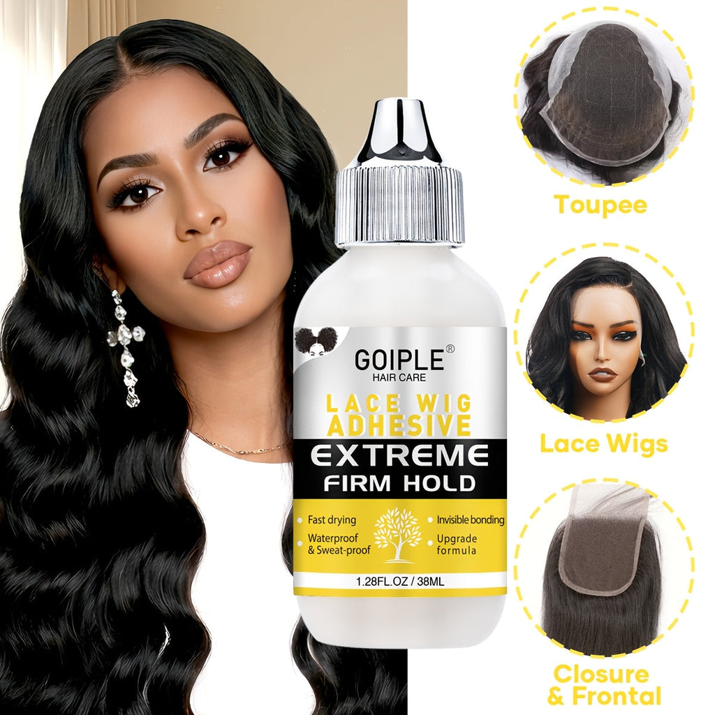 Wig Installation Kit with Lace Glue & Melting Spray | 9pc Glue Kit or 14pc Complete Wig Styling Set | Edge Brush Wig Cap Comb Resistance Band Remover for Beginners & Professionals - product image 7