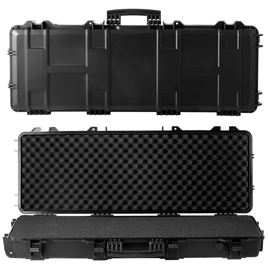 Lockable TSA Approved Gun Case, 3-Layer Protective Foam, Crushproof Hard Shell for Two Rifles or Shotguns, Pressure Valve & Metal Hinges for Hunting & Travel - product image 7
