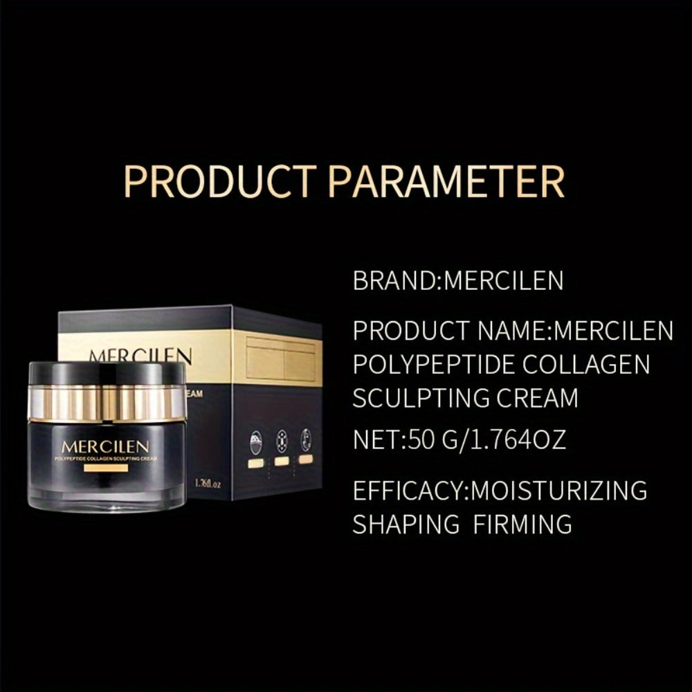 Hyaluronic Acid Collagen Face Cream with Squalane & Glycerin — Alcohol-Free Hydrating Firming Moisturizer for Normal to Sensitive Skin Unisex Daily Skincare - product image 14