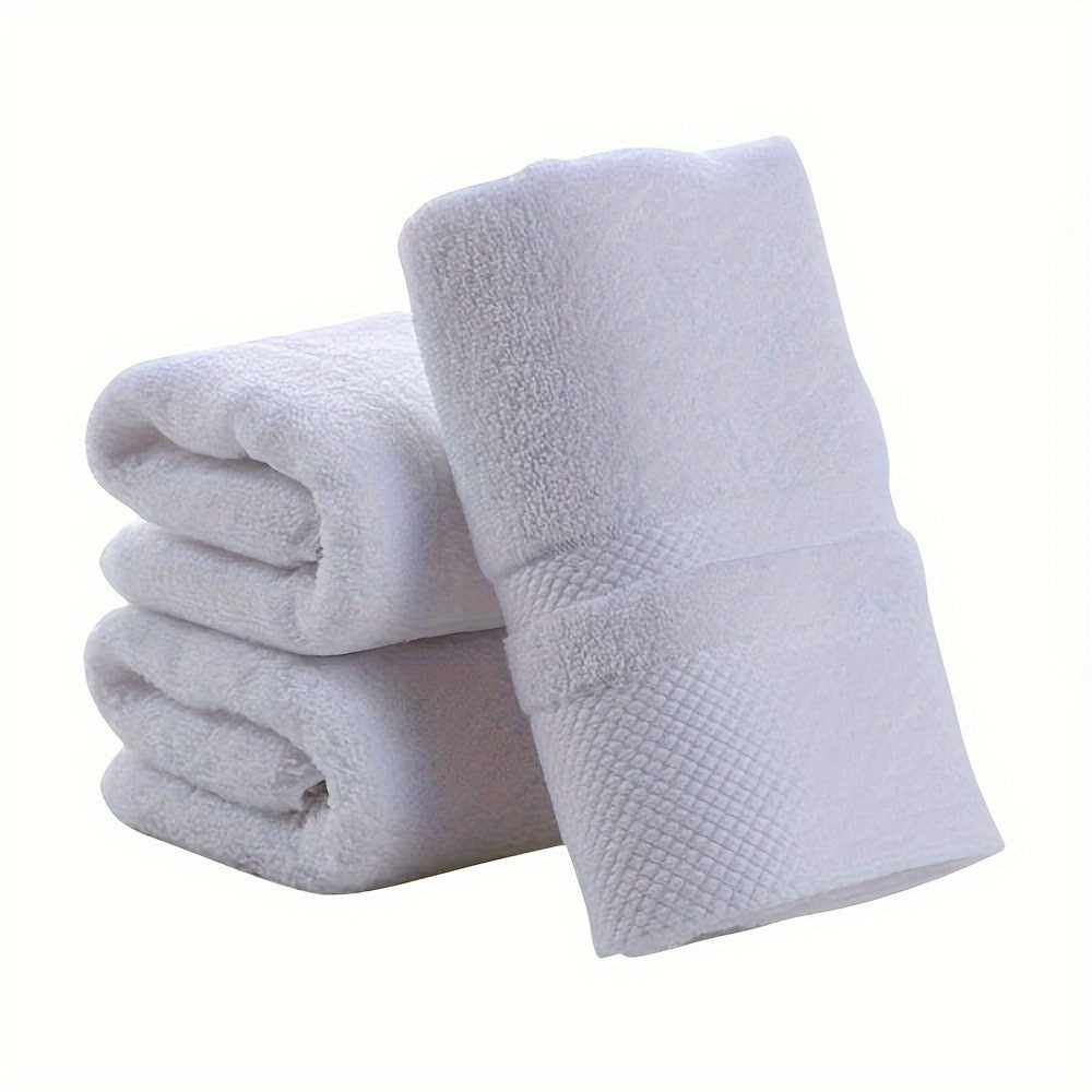 100% Cotton Bath Towel 500GSM Ultra Absorbent Soft Quick Dry Thick Hand Towel for Bathroom Gym Machine Washable Khaki Purple Blue Gray Green White 6-Pack Colorful - product image 8