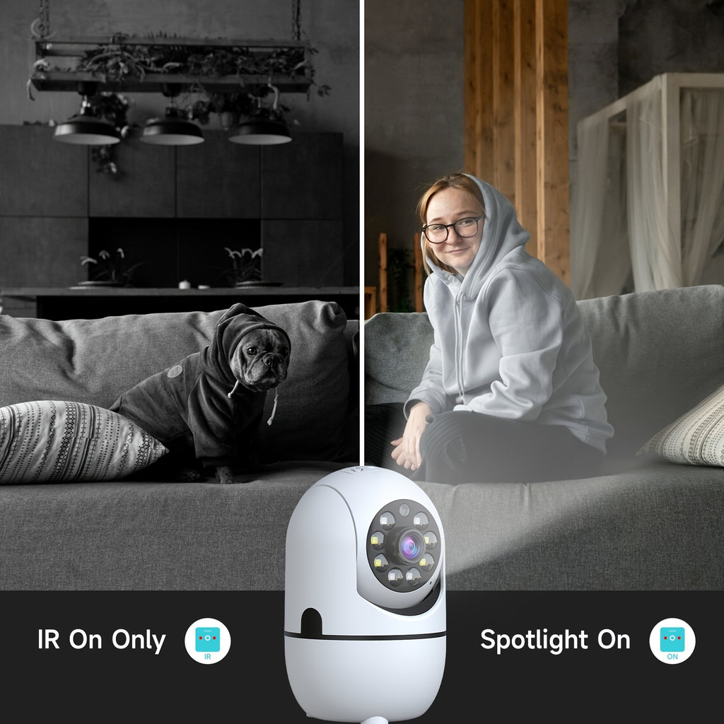 4pcs Wireless Security Camera Indoor with 355° Pan & Tilt, Night Vision, Motion Detection, 2-Way Talk, Baby/Pet Monitor, 2.4/5G WiFi, Support Cloud & Max. 256G - product image 20