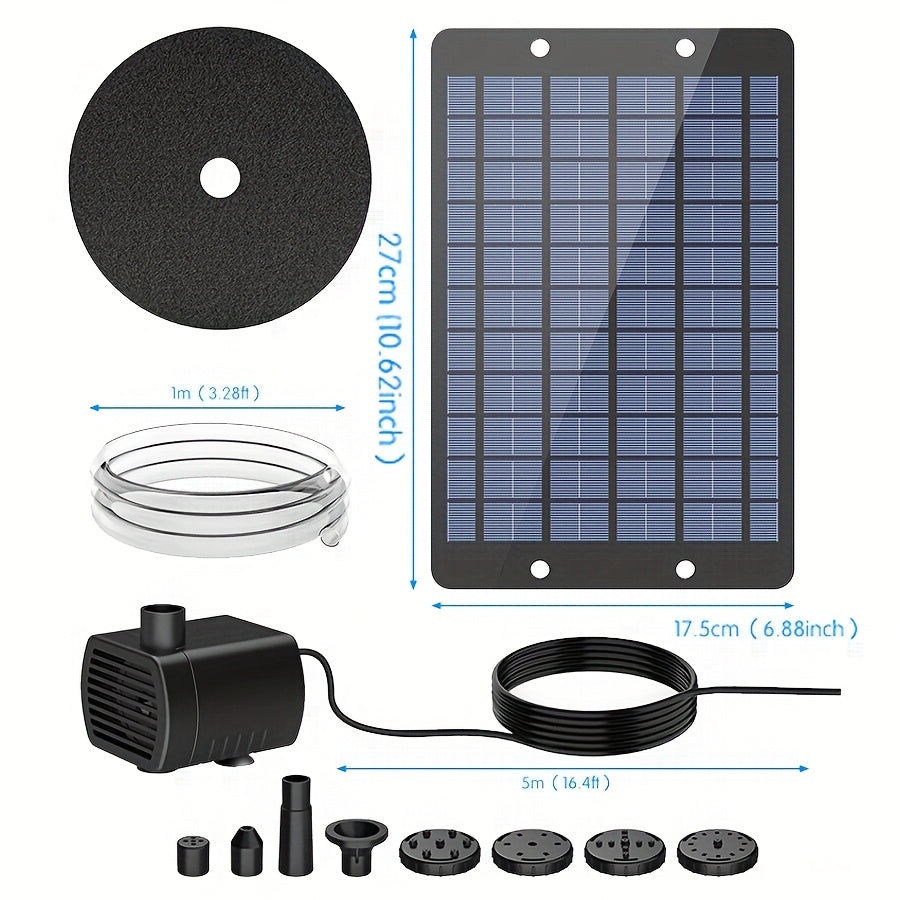 Solar Fountain Pump IPX8 Waterproof – Bird Bath Pond Garden Pump - product image 5