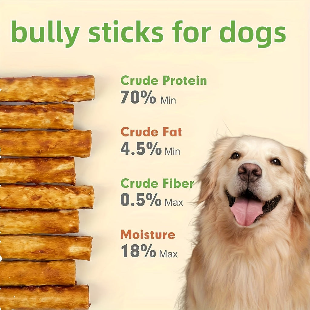 Bully Sticks for Dogs Natural Chicken Duck Molar Chew Sticks High Protein Dog Treats for Medium Large Dogs Dental Health Collagen Chews for Daily Wellness - product image 4