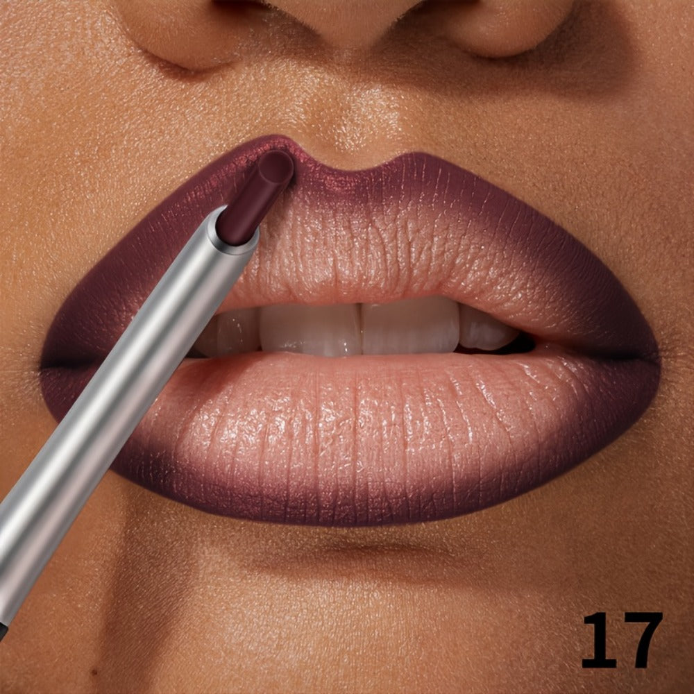 Precise Lip Liner Pencil 11 Shades Matte Waterproof Non-Fading Smooth Glide Long-Lasting All Day Wear Lip Outliner for Fuller Lips All Skin Tones Women Makeup Gift - product image 20