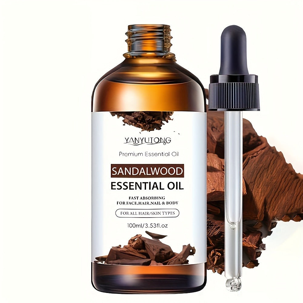 Sandalwood Essential Oil for Hair & Skin Care 30ml / 100ml / Twin Pack — Moisturizing Aromatherapy Oil for Massage, Diffuser & Shower, All Skin & Hair Types - product image 5