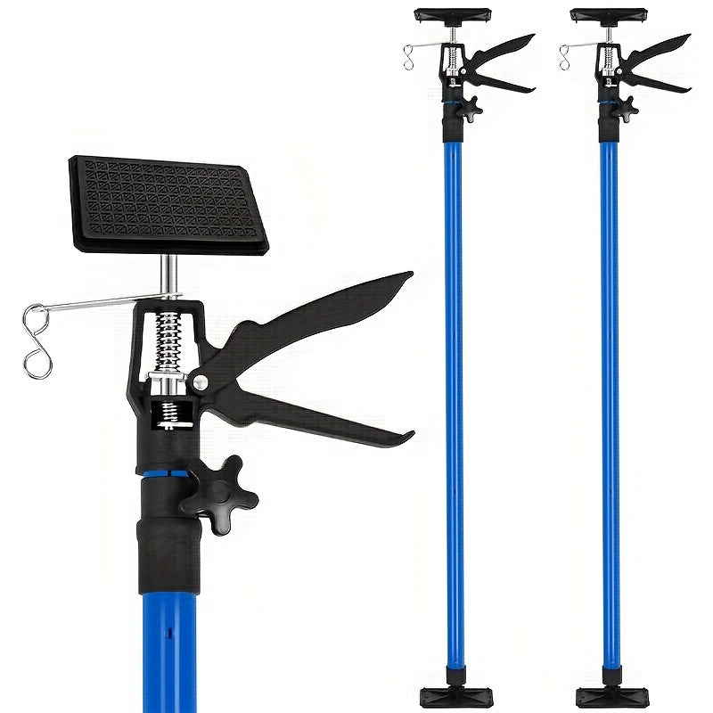Adjustable Steel Support Rods for Drywall & Cabinet Installation, Extendable Construction Support Poles 19.7"-45.3" / 45"-114", Manual Lifting Tool Height Adjuster for Home Renovat - product image 25