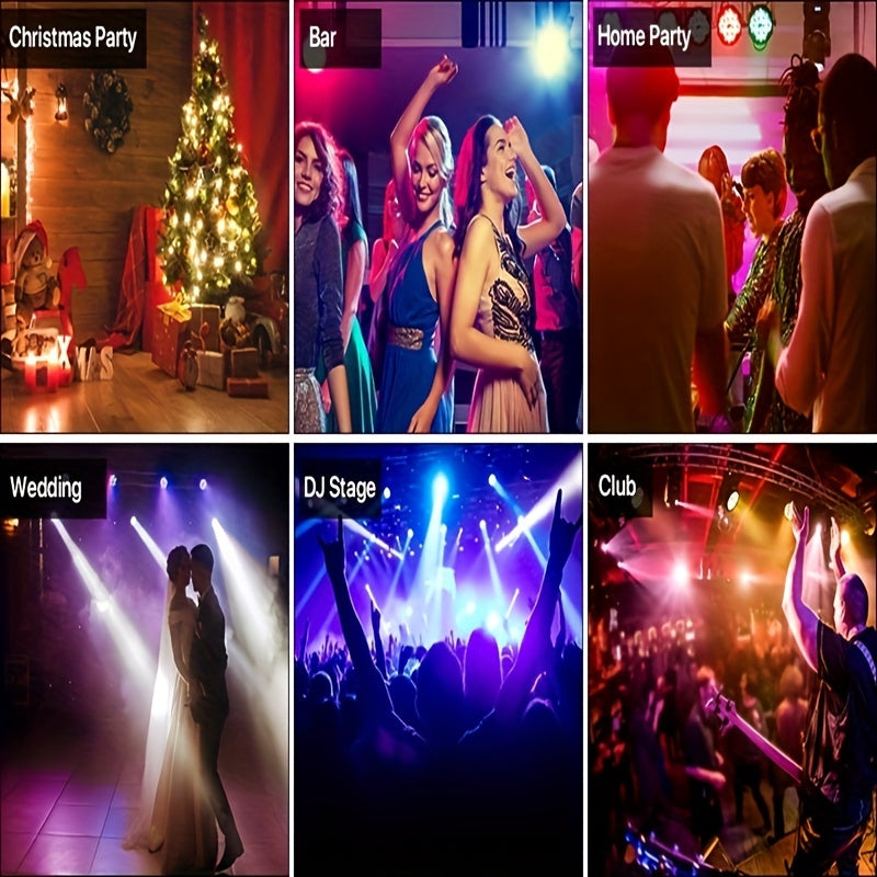 10 pc 36LEDs Stage Par Lights RGB LED Par Lights Sound Activated Auto Play By Remote & DMX Control Party/lights That Sync with Music/lights for Decoration/lights