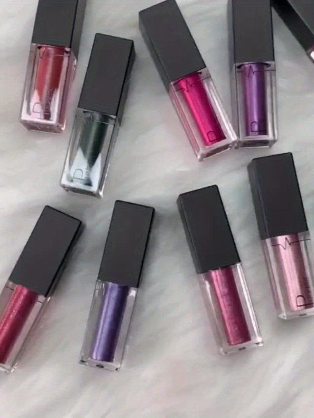 Metallic Glitter Liquid Lipstick 22 Shades Waterproof Shimmer Lip Gloss Non-Sticky Plant Squalane Formula - Long-Lasting Transfer-Proof Bold Lip Tint for Party Festival Bridal Dail - product image 18