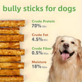 Bully Sticks for Dogs Natural Chicken Duck Molar Chew Sticks High Protein Dog Treats for Medium Large Dogs Dental Health Collagen Chews for Daily Wellness - product image 2