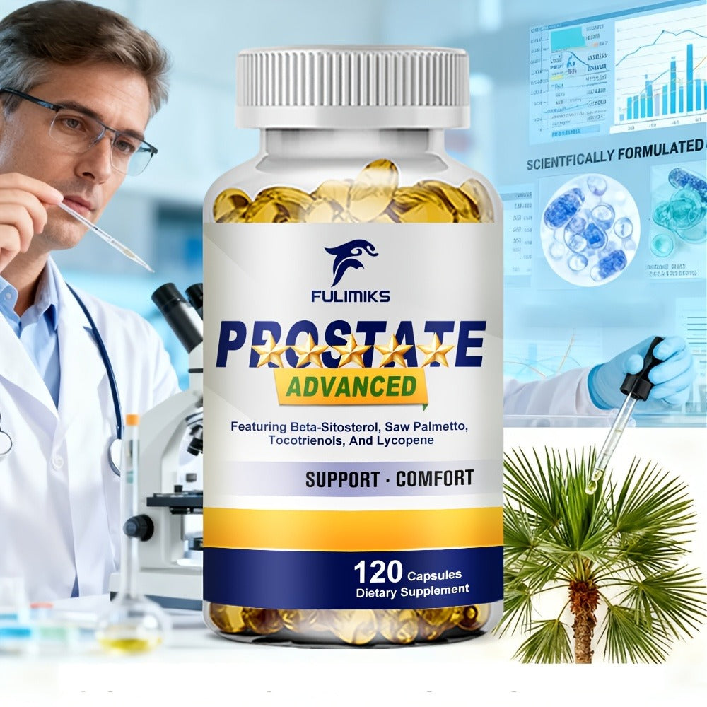 Saw Palmetto Supplement for Men – Prostate Health Support with Saw Palmetto Extract & Zinc | Urinary Flow, Hormonal Balance & Immune Defense Formula | Daily Men's Health Capsules | - product image 5