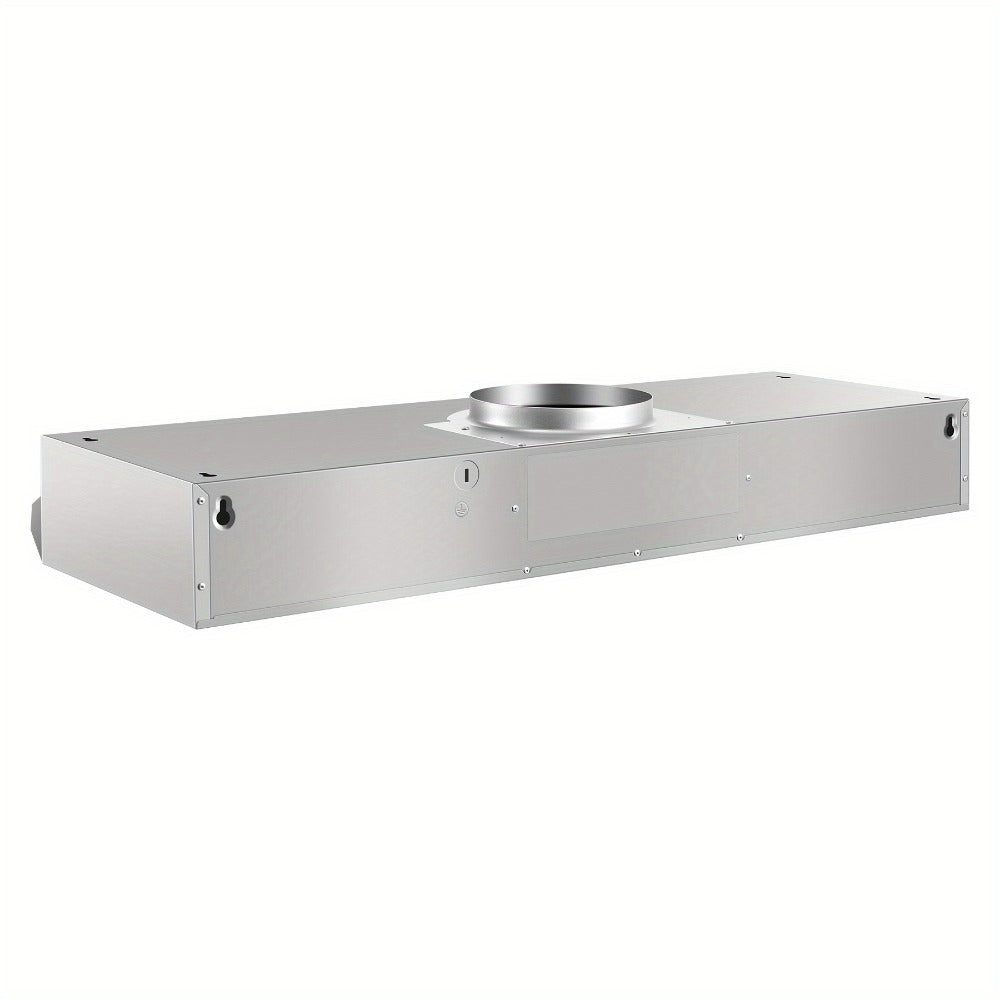Range Hood 36 Inch Under Cabinet Ducted Ductless Convertible Stainless Steel 350CFM 2-Speed Exhaust Fan LED Light 3-Layer Aluminum Mesh Filter Top Rear Venting Kitchen Vent Hood - product image 15