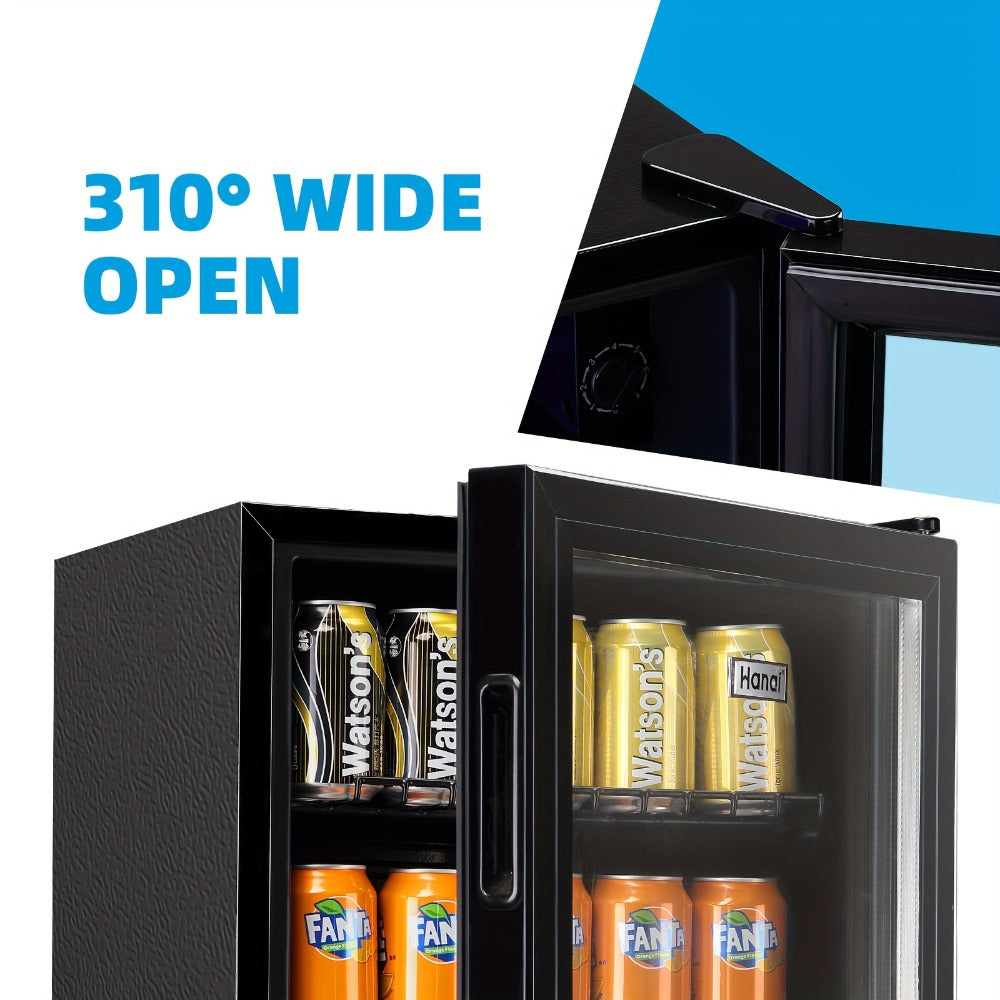 Beverage Refrigerator with Glass Door – Mini Fridge 2.0/3.5/4.0 Cu Ft, LED Lights, Adjustable Shelves, R600a Cooling for Beer, Wine & Drinks, Home, Office & Bar - product image 15