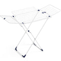 Clothes Drying Rack Foldable 4-Wing Large Capacity Metal Laundry Rack Free Standing Indoor Outdoor Space Saving Airer 55x38 In - product image 12
