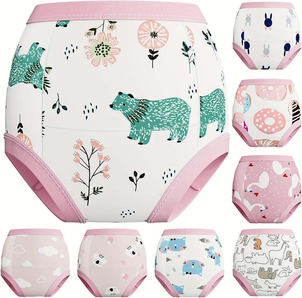 Potty Training Underwear, Toddler Absorbent Training Pants, Toddlers Pee Training Diaper Underwear Girl - product image 6