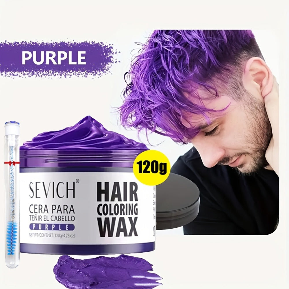 Instant Color Hair Wax 10 Shades – Temporary Hair Dye Wax Strong Hold Styling for Parties, Cosplay, Festivals & Halloween, Easy Wash Out, All Hair Types, Men Women Kids - product image 15