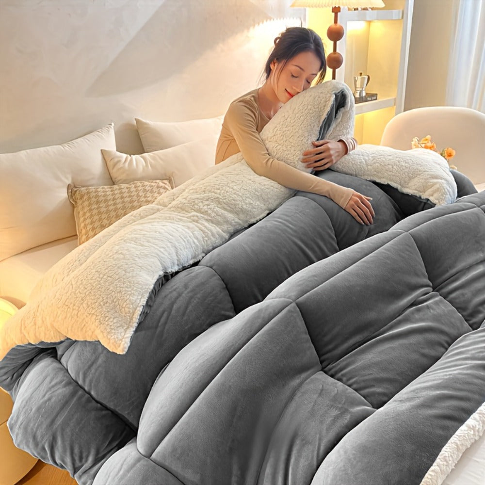Moire Pattern Flannel Blanket – 200-250gsm Thick Plush Reversible Throw for Sofa & Bed, Soft Cozy Microfiber, 5 Colors, 4 Sizes - product image 10
