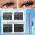800Pcs Fluffy Wispy Lash Clusters Kit — 30D 40D Mixed Length 8-16mm DIY Eyelash Extensions with 2-in-1 Bond & Seal Glue and Tweezers, Natural Long-Lasting Cluster Lashes for Everyd - product image 17
