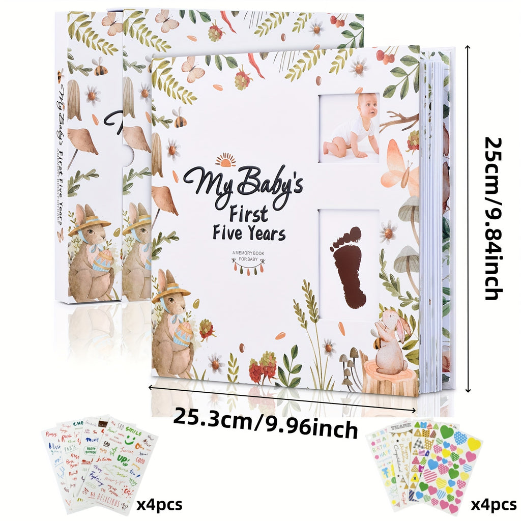 Modern Minimalism: A Memory Book for Male Or Female, 124 Pages, 9.96x9.84 Inches, The First Eternal 5-Year-Old Book, A Milestone Book That Records Every Event - product image 2