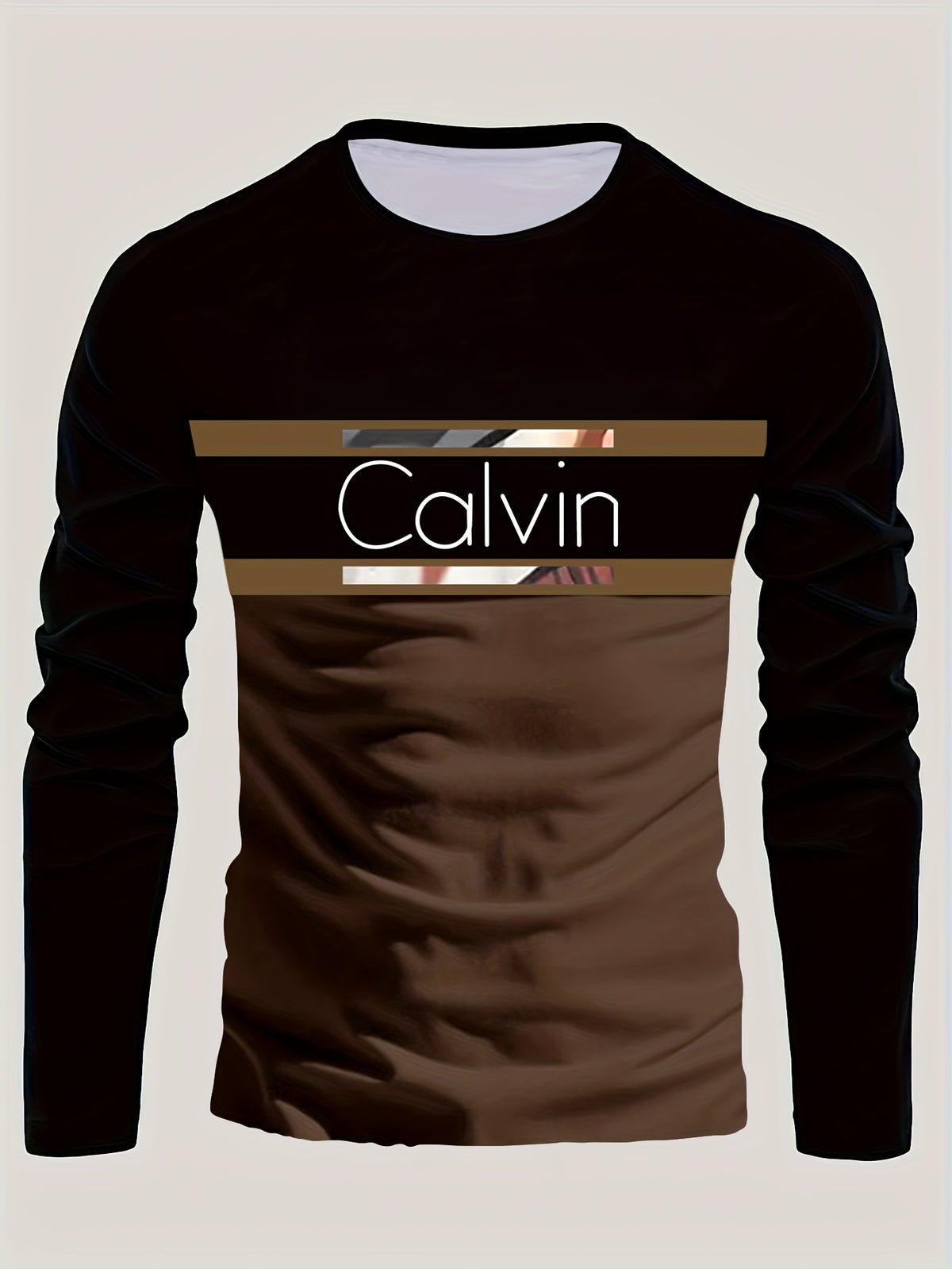 Men's , 3D Digital Printing Men's Crew Neck Long-sleeved T-shirt Halloween, Christmas, Gifts for Family and Friends - product image 7