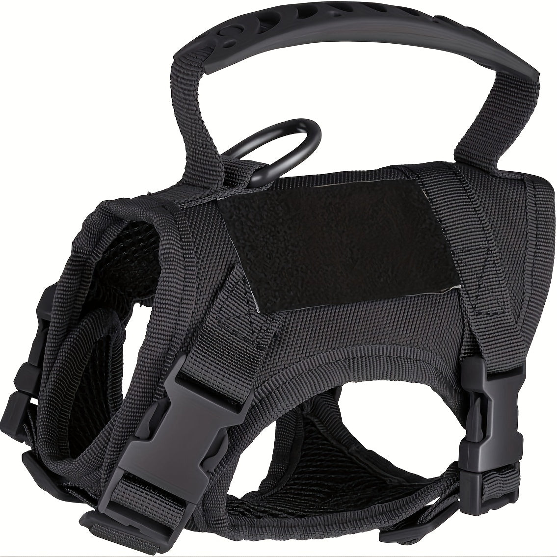 Escape-Proof Training Vest Harness in Black Khaki Red Rose Red Mineral Green & Mixed Colors | Cat Tactical Vest Harness Adjustable 600D Chest Strap for Cats - product image 3