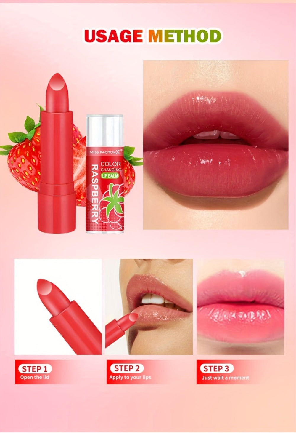 Color Changing Lipstick Set 8 Pcs – pH-Reactive Mood Lip Color, 12-Hour Long-Lasting Wear, Moisturizing Anti-Transfer Formula, Personalized Shades Lip Gift Set for Women & Teen Gir - product image 16