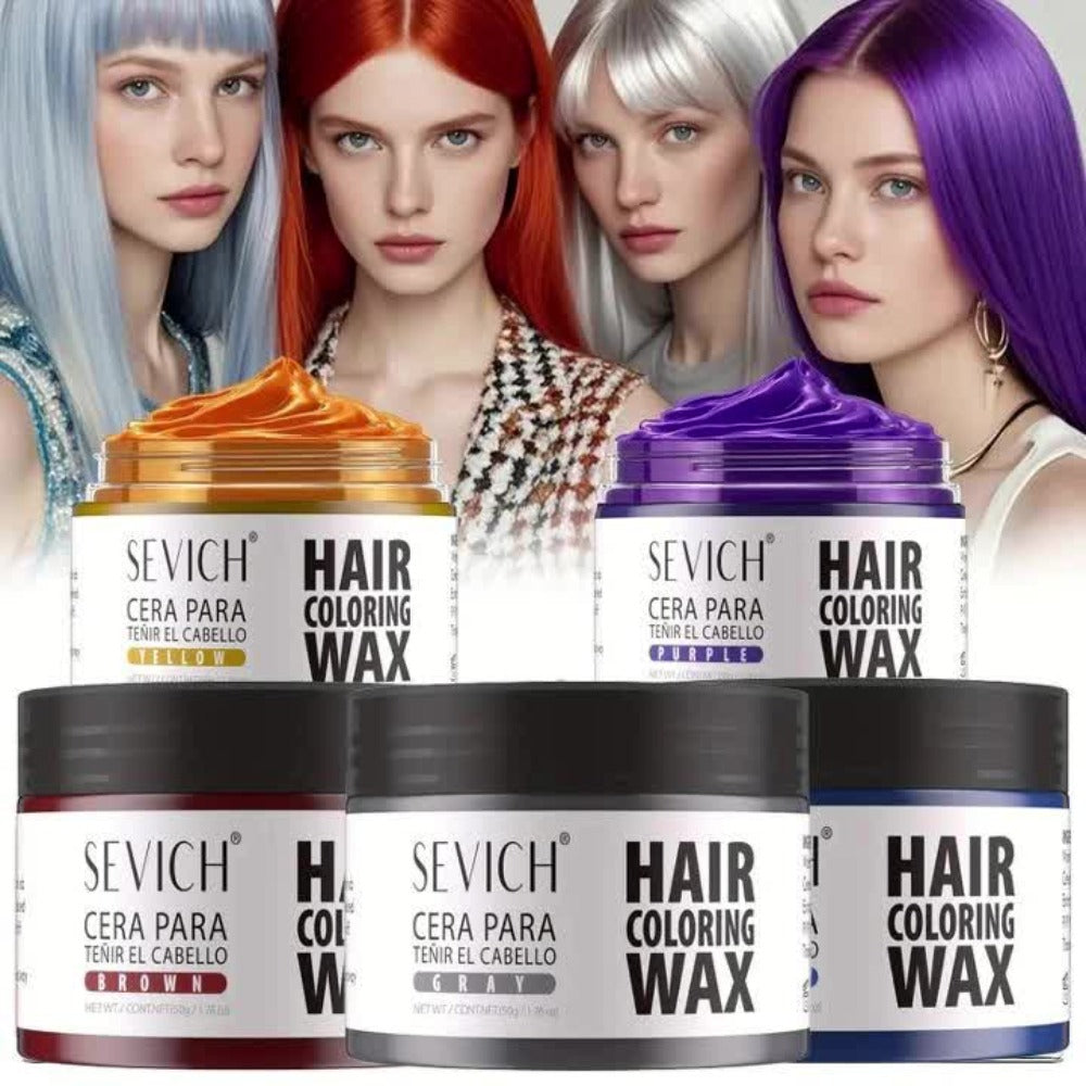 Instant Color Hair Wax 10 Shades – Temporary Hair Dye Wax Strong Hold Styling for Parties, Cosplay, Festivals & Halloween, Easy Wash Out, All Hair Types, Men Women Kids - product image 21