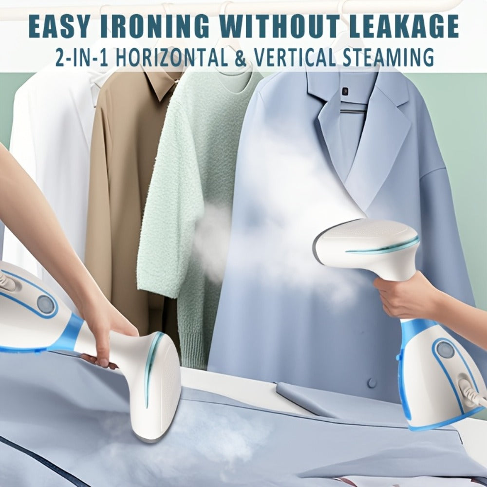 Handheld Garment Steamer 1500W with 9.47oz Removable Water Tank, Portable Fabric Steamer 30s Fast Heat-Up with Accessories Kit, Compact Mini Steam Iron for Clothes Home Travel Offi - product image 2