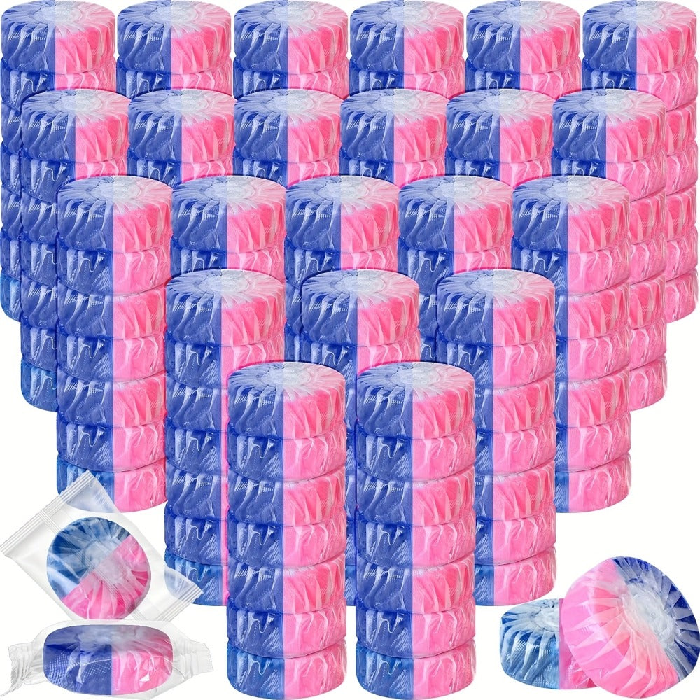 Toilet Bowl Cleaner Tablets 24 Pack, Automatic Toilet Tank Cleaning Tablets with Fresh Pine and Lemongrass Scent, Strong Detergent Bubbles for Bathroom Toilet Tank Cleaner Maintena - product image
