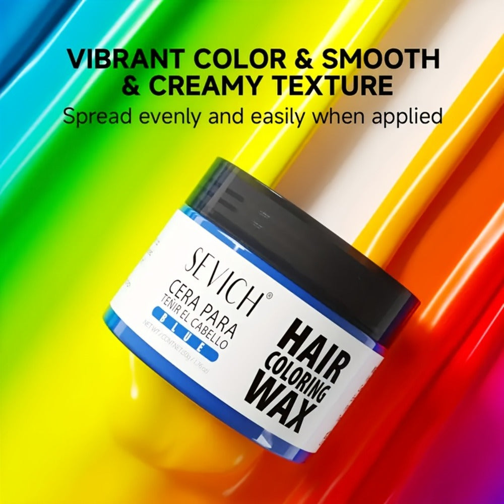 Instant Color Hair Wax 10 Shades – Temporary Hair Dye Wax Strong Hold Styling for Parties, Cosplay, Festivals & Halloween, Easy Wash Out, All Hair Types, Men Women Kids - product image 16
