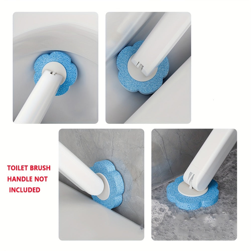 Disposable Toilet Brush Head Refills 18/36/54 Pcs | Replacement Heads for Toilet Bowl Cleaning Brush, No Dead Corner Bathroom Scrubber, Deep Clean Toilet Cleaner Accessories with O - product image 8