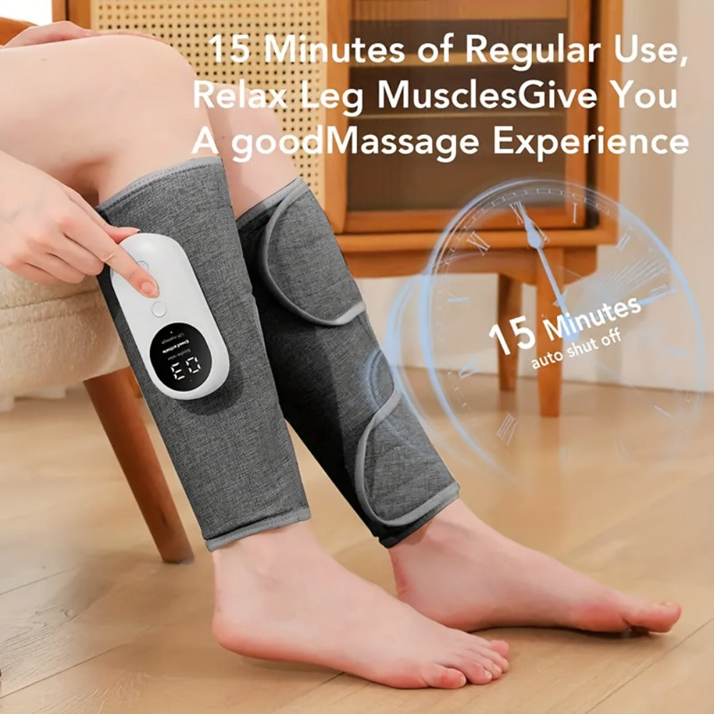 Air Compression Leg Massager – Cordless Calf & Foot Massager with 3 Intensity Levels for Legs, Thighs, Knees & Feet | Circulation Booster, Holiday Gift for Women & Men - product image 10