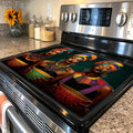 Stove Protector Mat African Tribal Pattern | Heat-Resistant Cooktop Cover for Gas Stove Induction Cooker & Oven | Reusable Non-Slip Kitchen Mat | Glass Countertop Washer Dryer Top  - product image 10