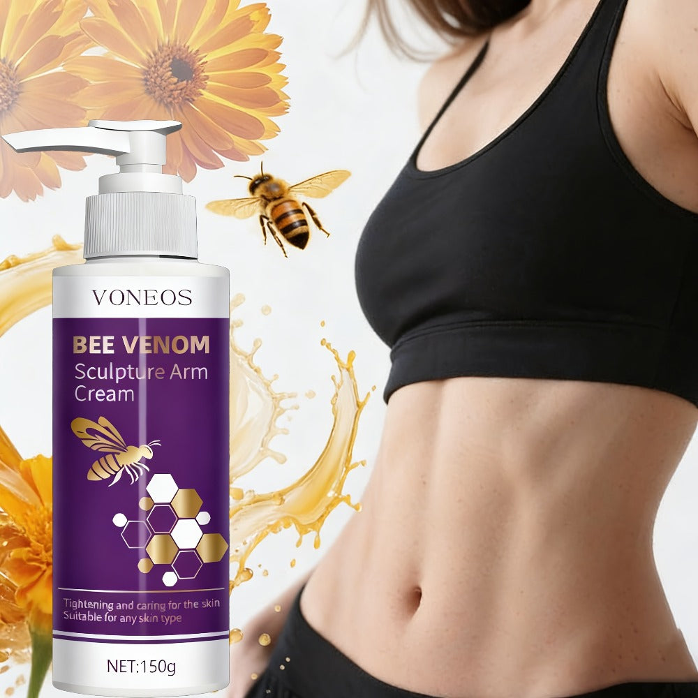 Body Firming Cream Bee Venom Sculpture Tightening Lifting — Moisturizing Anti-Sagging Anti-Aging for Arms Abdomen Thighs Buttocks Skin Elasticity Fast-Acting Women 1pc 2pcs - product image 8