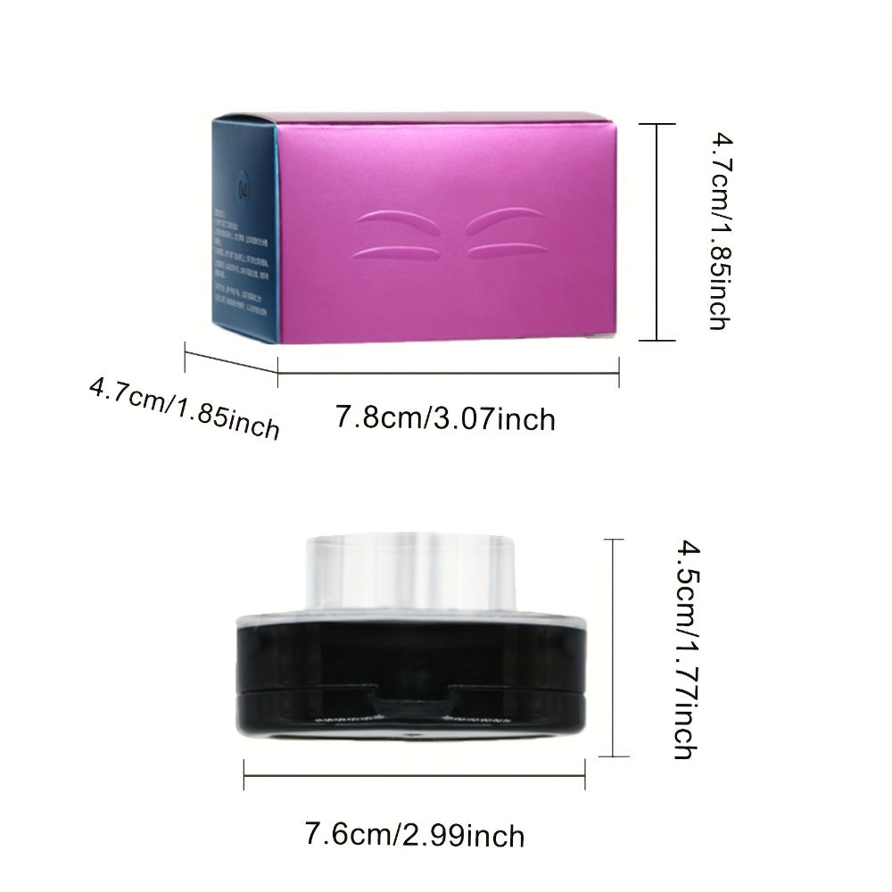 Waterproof Eyebrow Stamp Powder Kit Natural Arched Brow Shaping Long-Lasting Makeup for Women – Beginner Friendly Works on Dry & Oily Skin – Grey, Light Brown, Dark Brown Shades - product image 6